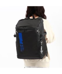 PUMA(プーマ)/プーマ リュック 大容量 通学 リュックサック PUMA 通学リュック 軽量 35L A3 B4 A4 撥水 ノートPC ボックス型 アクティブ J20293/ブラック系1