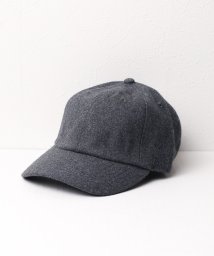 ar/mg(エーアールエムジー)/【W】【it】【2230】【newhattan】Baseball Low Cap wool/チャコールグレー