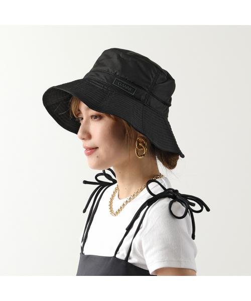 GANNI(ガニー)/GANNI バケットハット Bucket Hat ロゴ 帽子/その他