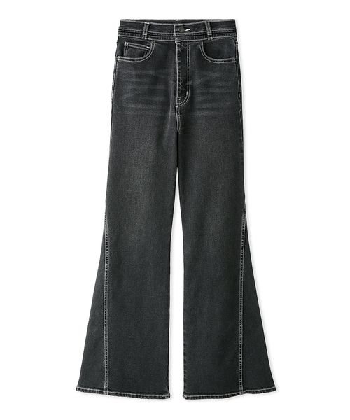 Sustainableストレッチフレアデニムパンツ 予めご了承ください