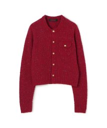 CABaN (CABaN)/CABaN SOFT DONEGAL クルーネックカーディガン/35レッド