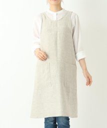 ２１２ＫＩＴＣＨＥＮ　ＳＴＯＲＥ/スルーワンピースエプロン オートミール ＜LINEN&BASIC リネンアンドベーシック＞/505858841