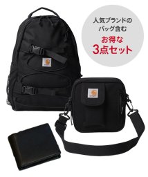 INPORT SET/【CARHARTT】カーハート バックパック＆ショルダーバッグ＋栃木レザー二つ折り財布の3点セット/505814279