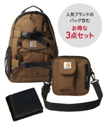 INPORT SET(インポート福袋)/【CARHARTT】カーハート バックパック＆ショルダーバッグ＋栃木レザー二つ折り財布の3点セット/TAMARIND