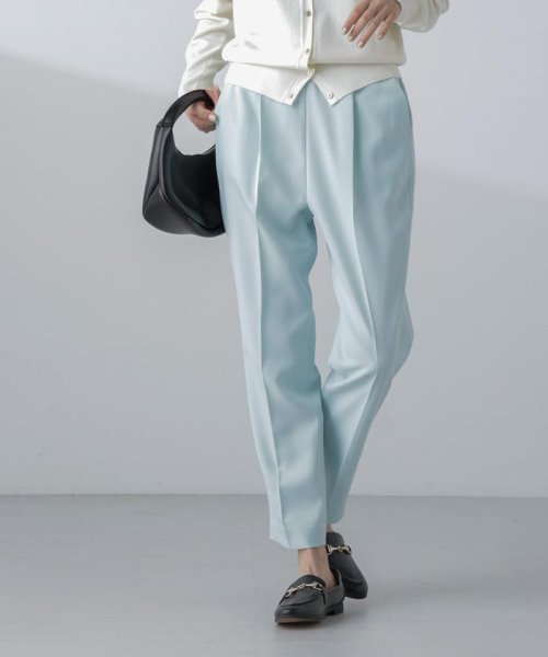 NOMA t.d. レディース セットアップ 白×水色 激しい