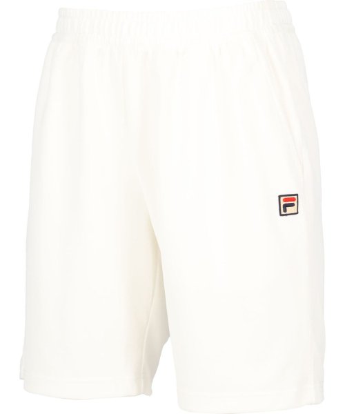 FILA（ZETT Mens）(フィラ（ゼット　メンズ）)/【テニス】無地 ハーフパンツ メンズ/ホワイト