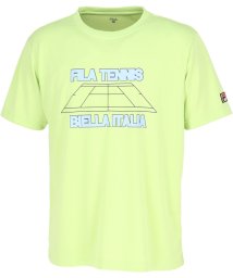 FILA（ZETT Mens）(フィラ（ゼット　メンズ）)/【テニス】グラフィックTシャツ メンズ/ライトグリーン