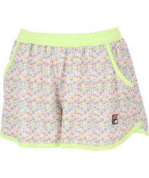 FILA（ZETT Ladies）/【テニス】ミックスニットプリント アップリケロゴ クルーネックTシャツ レディース/505856453