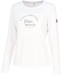 FILA（ZETT Ladies）/【テニス】グラフィックプリント クルーネックロングTシャツ レディース/505856458