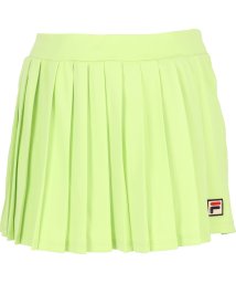 FILA（ZETT Ladies）(フィラ（ゼット　レディース）)/【テニス】プリーツ ショートパンツ レディース/ライトグリーン