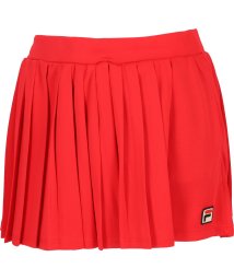 FILA（ZETT Ladies）(フィラ（ゼット　レディース）)/【テニス】プリーツ ショートパンツ レディース/レッド