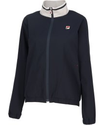 FILA（ZETT Ladies）(フィラ（ゼット　レディース）)/【テニス】マルチソロテックス４WAYライトクロス フルジップジャケット レディース/ネイビー