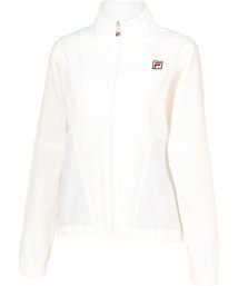 FILA（ZETT Ladies）(フィラ（ゼット　レディース）)/【テニス】マルチソロテックス４WAYライトクロス フルジップジャケット レディース/ホワイト