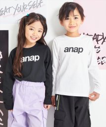 ANAP KIDS/anap ロゴ プリント ロンT 長袖 Tシャツ/505858723