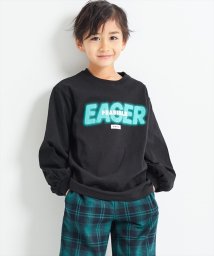 ANAP KIDS/スプレーロゴ プリント ビッグ ロンT 長袖 Tシャツ/505858724