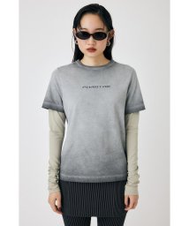 moussy/LAYERED LIKE EMBROIDERY LS Tシャツ/505859028