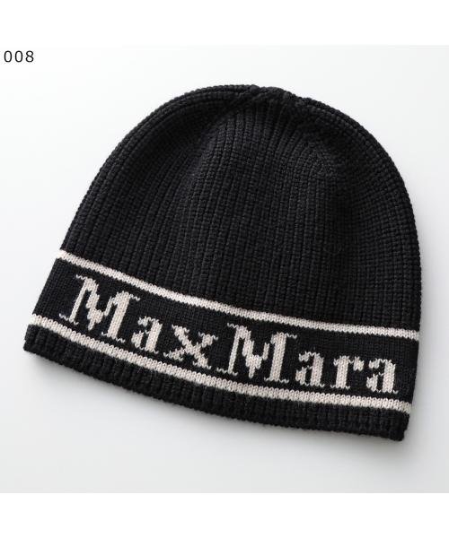 Max Mara(マックスマーラ)/MAX MARA ビーニー EDUCATA  ウール ロゴ/その他系3