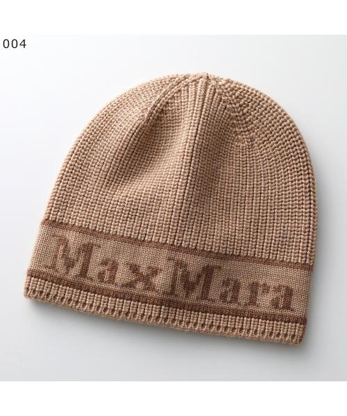 Max Mara(マックスマーラ)/MAX MARA ビーニー EDUCATA  ウール ロゴ/その他系2