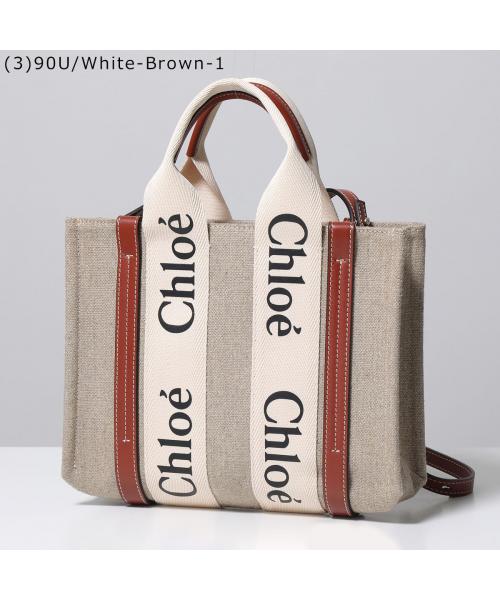 セール】Chloe トートバッグ WOODY SMALL TOTE ウッディ スモール