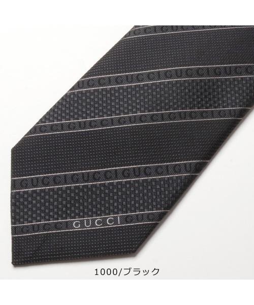 GUCCI(グッチ)/GUCCI ネクタイ 499694 4B002 シルク ジャガード レジメンタル/その他