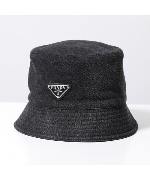 PRADA バケット帽子 ナイロン ブラック Sサイズ 値下げ ぬぎ