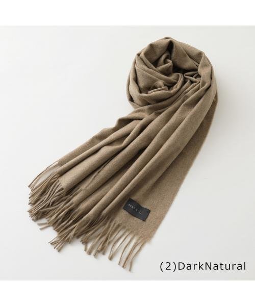 BEGG&CO マフラー Arran Plain Dark Light 73×183 BEGG&CO マフラー Arran Plain Dark Light