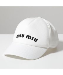 MIUMIU(ミュウミュウ)/MIUMIU ベースボールキャップ 5HC179 2DP1 刺繍 ロゴ/その他