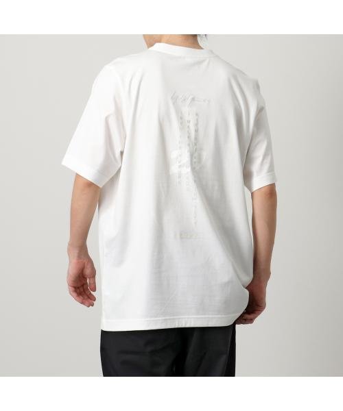 Y-3(ワイスリー)/Y－3 半袖 Tシャツ HG8796 クルーネック ロゴ/ホワイト