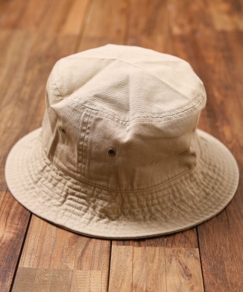 ar/mg(エーアールエムジー)/【W】【1500， J1500】【it】【FE】【newhattan】Bucket Hat－twill/カーキ