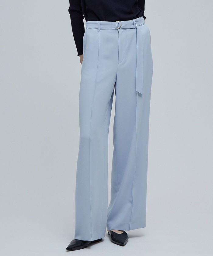BEIGE 【VERY NaVY 5月号掲載】 SAMUEL / ワイドストレートパンツ SAX 6 BEIGE 【VERY NaVY 5月号掲載】 SAMUEL / ワイドストレートパンツ SAX 6