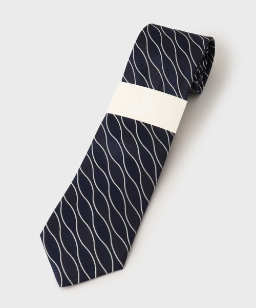 【縁起の良いシルクネクタイ】立湧紋シルクネクタイ THE