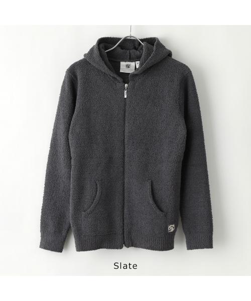 kashwere ジップ パーカー Hooded ジップアップ フーディ ロゴ