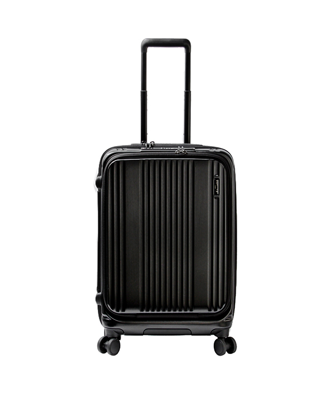 バーマス インターシティ スーツケース Mサイズ 53L フロントオープン ストッパー付き BERMAS 60521 キャリーケース キャリーバッグ