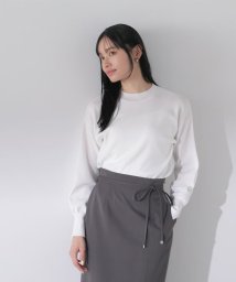 NATURAL BEAUTY BASIC/総針ベーシックモックネックニット/505847359