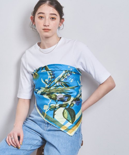 ＜manipuri＞シルク スカーフ L 24SS 