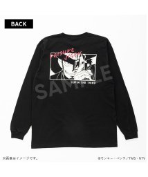 TMS SHOP(トムスショップ)/ルパン三世　長袖Tシャツ　次元/ブラック