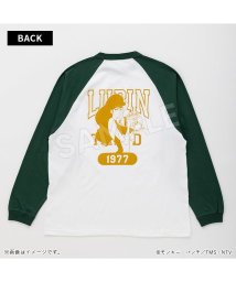 TMS SHOP(トムスショップ)/ルパン三世　ラグランTシャツ　不二子/アイビーグリーン