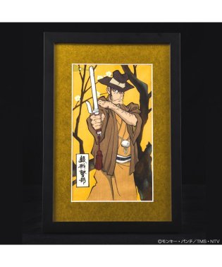 TMS SHOP/ルパン三世　浮世絵木版画　大判「銭形警部」/505850018