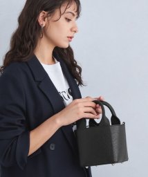 green label relaxing(グリーンレーベルリラクシング)/＜PRATO MADE IN ITALY＞ボックス 2WAY バッグ/BLACK