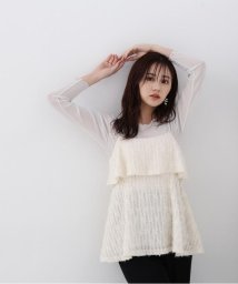 PROPORTION BODY DRESSING(プロポーション　ボディドレッシング)/ペプラムビスチェ/エクリュ1