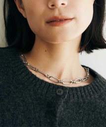 marjour(マージュール)/[SURGICAL]ROUND CLIP NECKLACE/シルバー