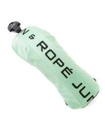 JUN and ROPE(ジュン＆ロペ)/【2024年新色】【ユニセックス】ロゴテープユーティリティ用ヘッドカバー/ライトグリーン（33）