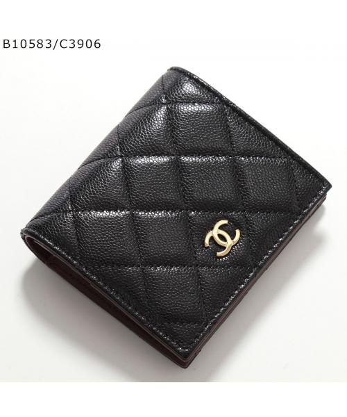 CHANEL 二つ折り財布 AP3178 B10583 MATELASSE(505862112) | シャネル ...