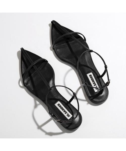 JIL SANDER フラットサンダル J15WP0081 P4864 レザー