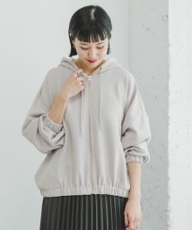 ITEMS URBANRESEARCH(アイテムズ アーバンリサーチ（レディース）)/ライトダンボールボリュームパーカー/GREGE