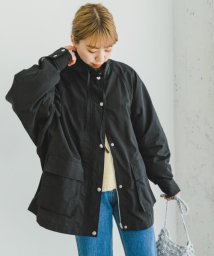 ITEMS URBANRESEARCH(アイテムズ アーバンリサーチ（レディース）)/ドルマンスタンドジャケット/BLK