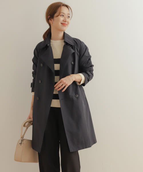 URBAN RESEARCH DOORS(アーバンリサーチドアーズ)/トレンチコート/NAVY