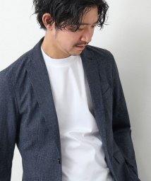 NOLLEY’S goodman(ノーリーズグッドマン)/《ビジカジ対応》シルケットスムース / 天竺 ジャケット用Tシャツ/ホワイト