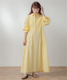 URBAN RESEARCH ROSSO(URBAN　RESEARCH　ROSSO)/F by ROSSO　カラーストライプシャツワンピース/YELLOW