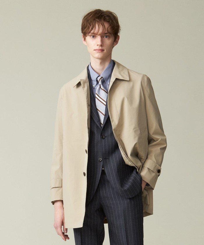 テクニカルライトポプリン ドレスカーコート(505862984)｜HANKYU MEN 